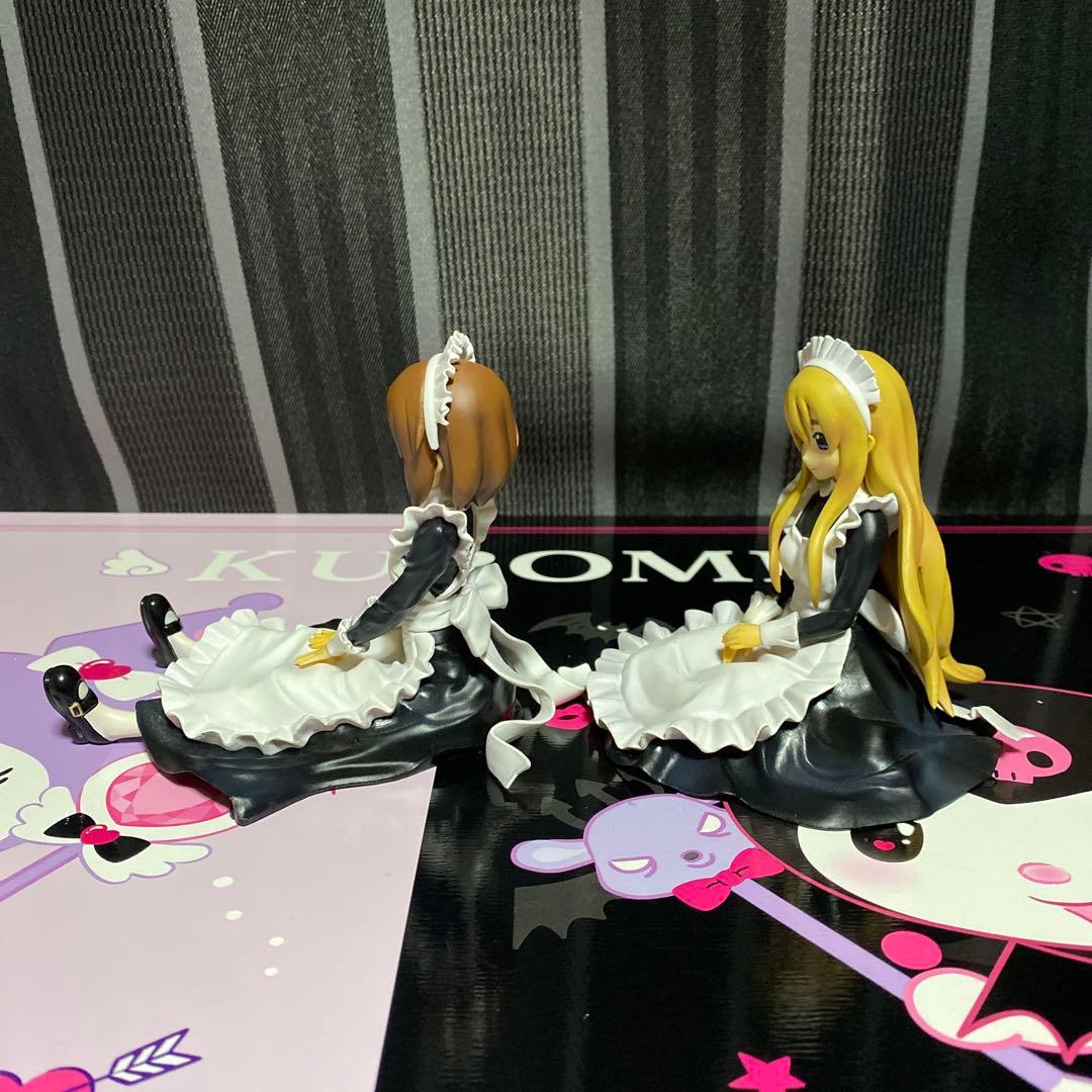 けいおん！フィギュア　メイド服 秋山澪　田井中律　平沢唯　中野梓　セット