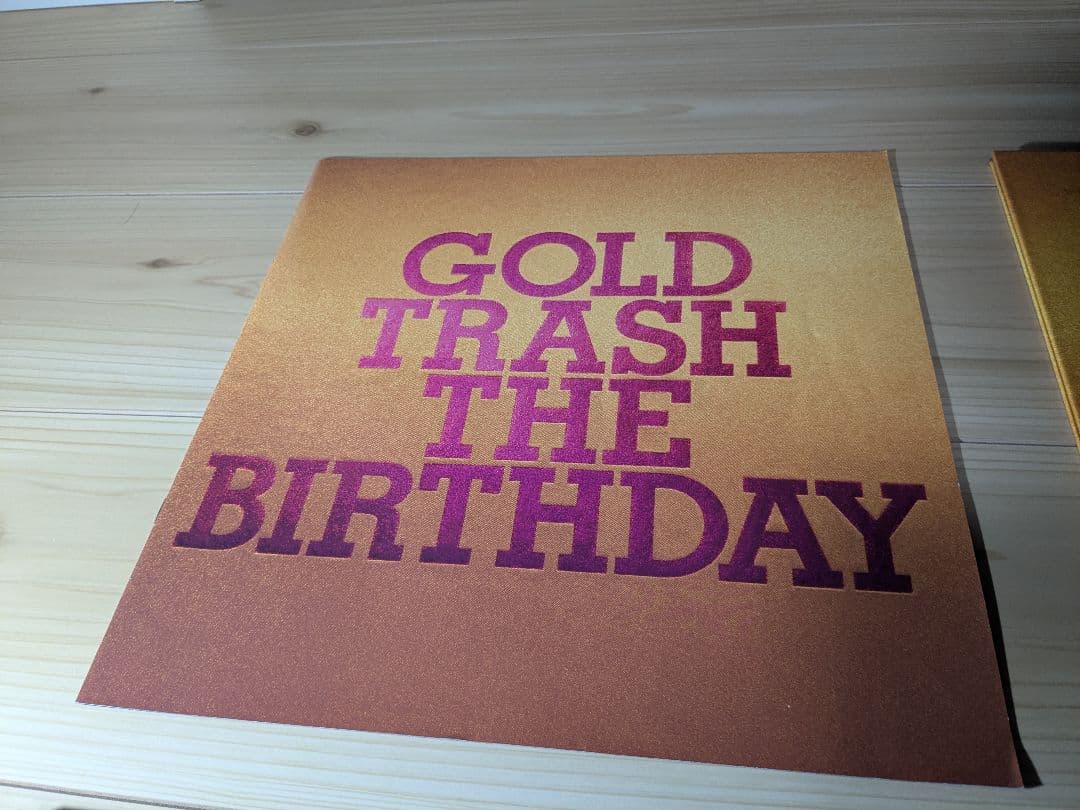 The Birthday GOLD TRASH (完全生産限定豪華盤)
