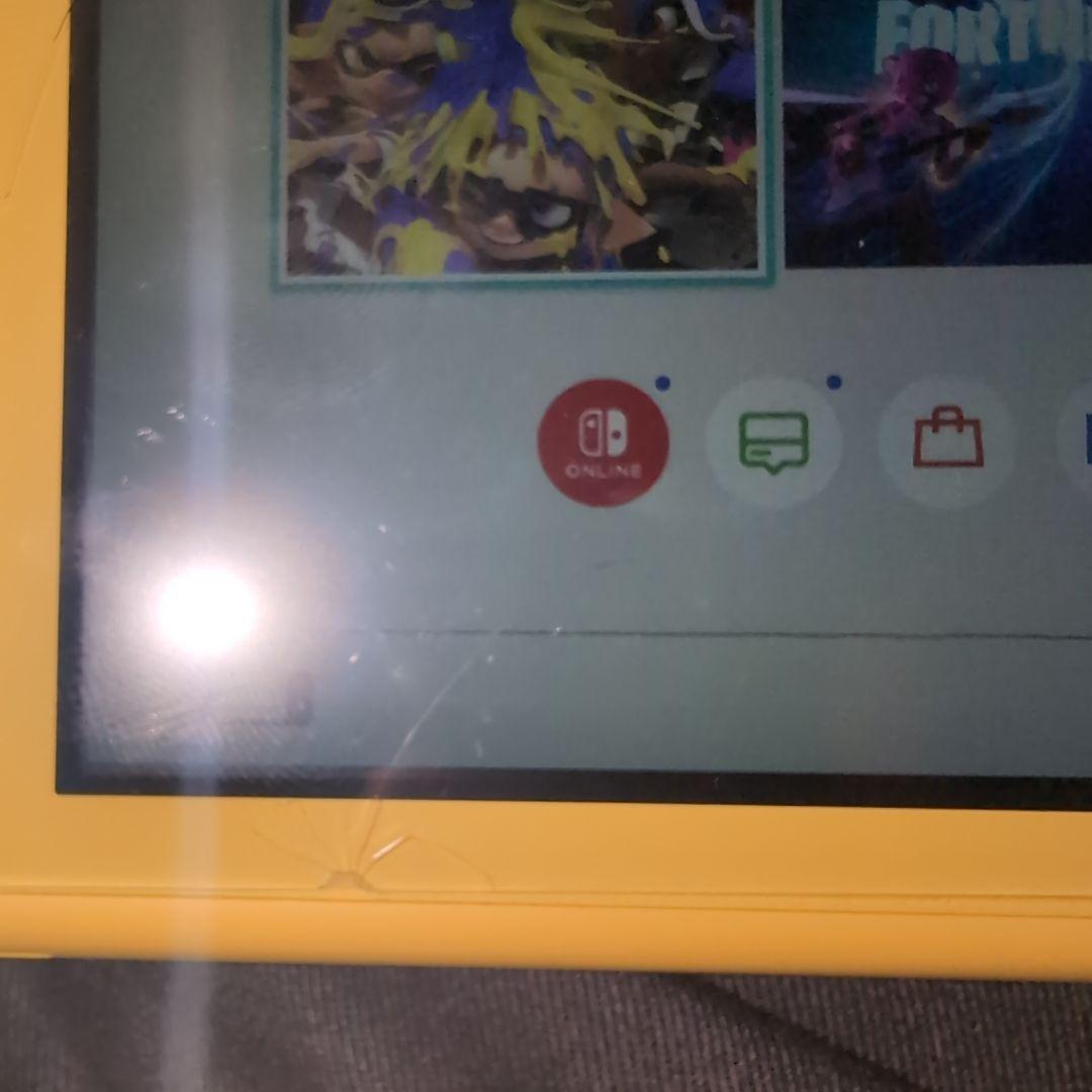 任天堂スイッチライトイエロースプラトゥーン３コントローラー ゲームスタンド