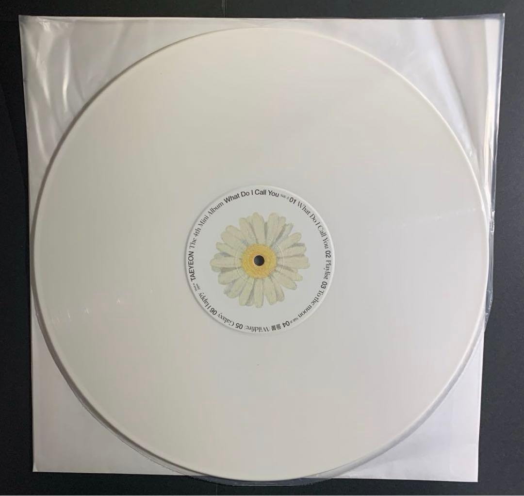 TAEYEON / WHAT DO I CALL YOU レコード初回限定盤