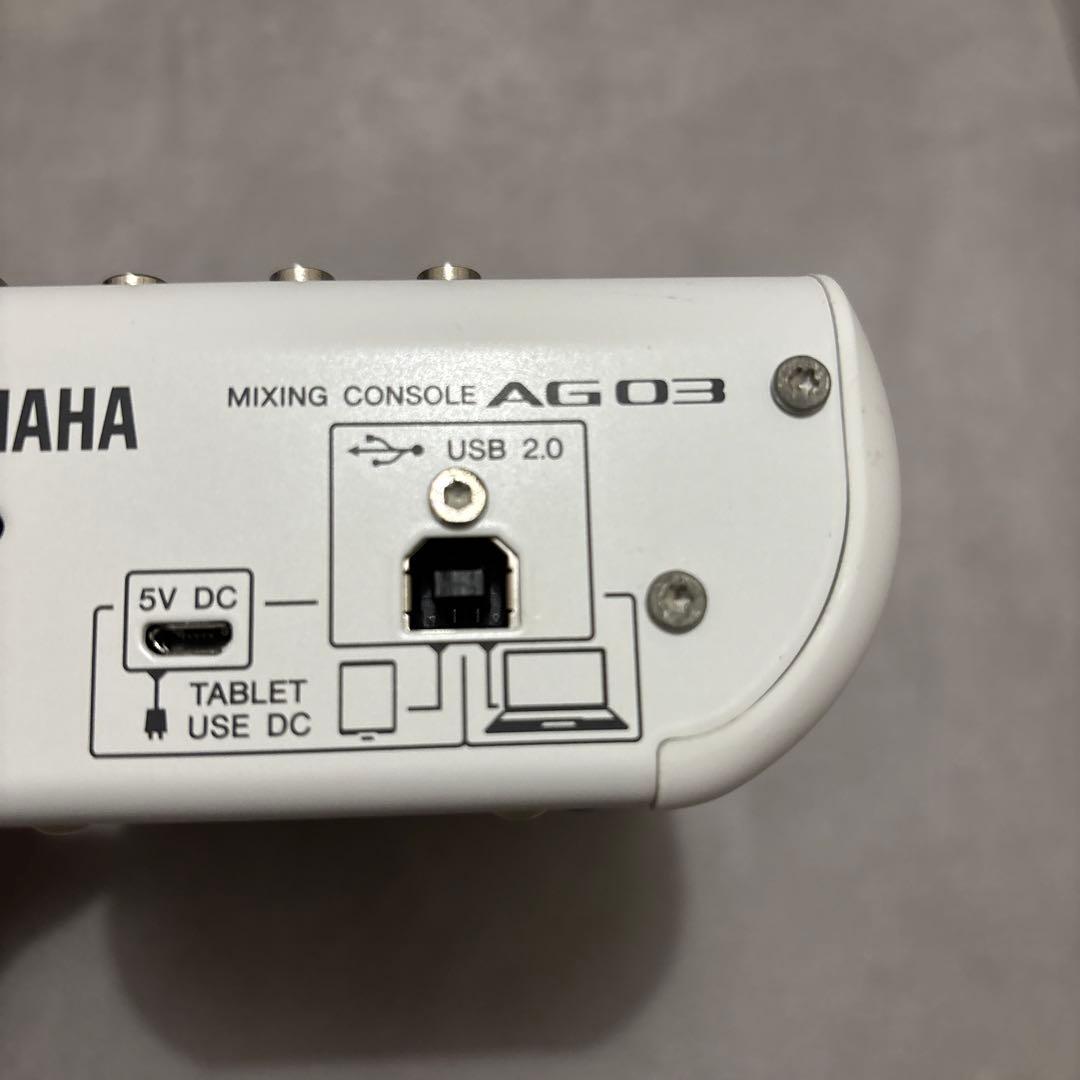 YAMAHA AG03 ミキサー オーディオインターフェース