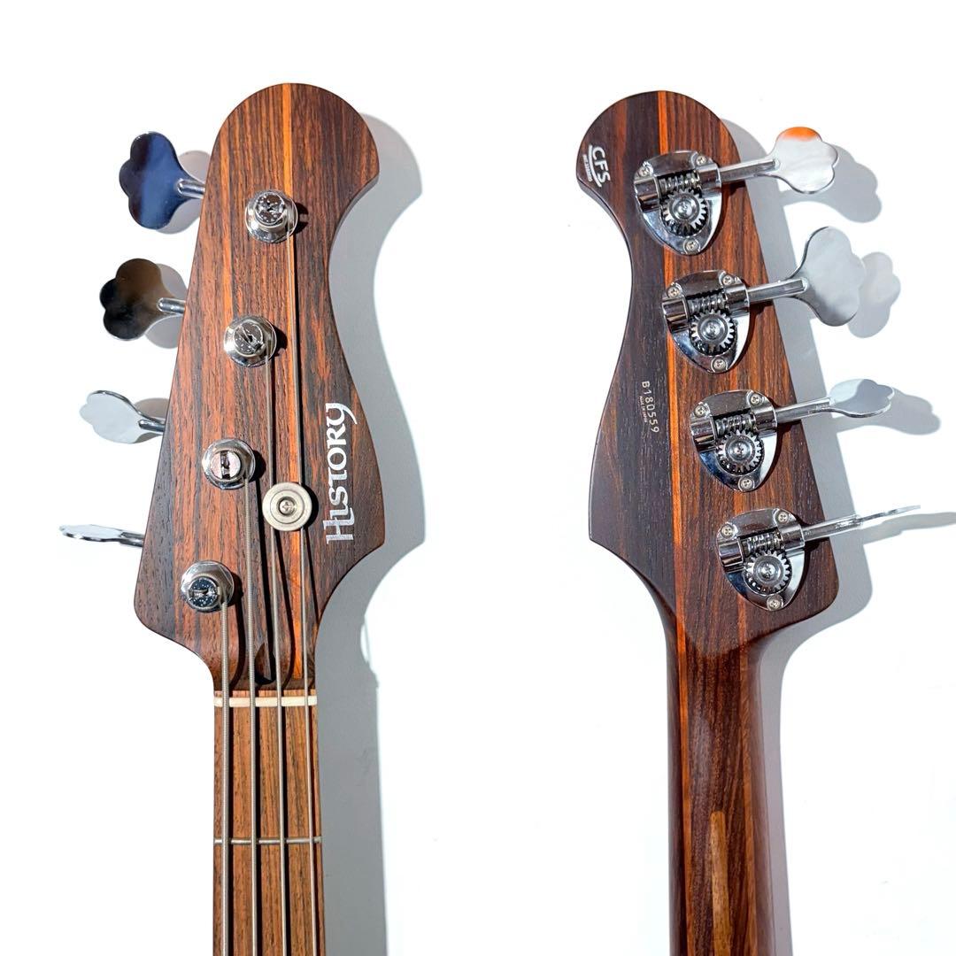【希少美品】HISTORY Premium PH-RB4A エレキベース