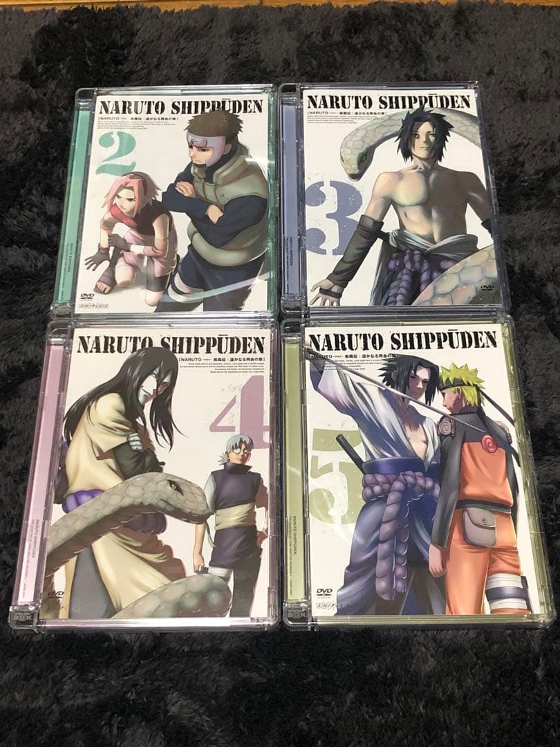 NARUTO 疾風伝 DVD 初回限定 特典付き セル版 25本セット