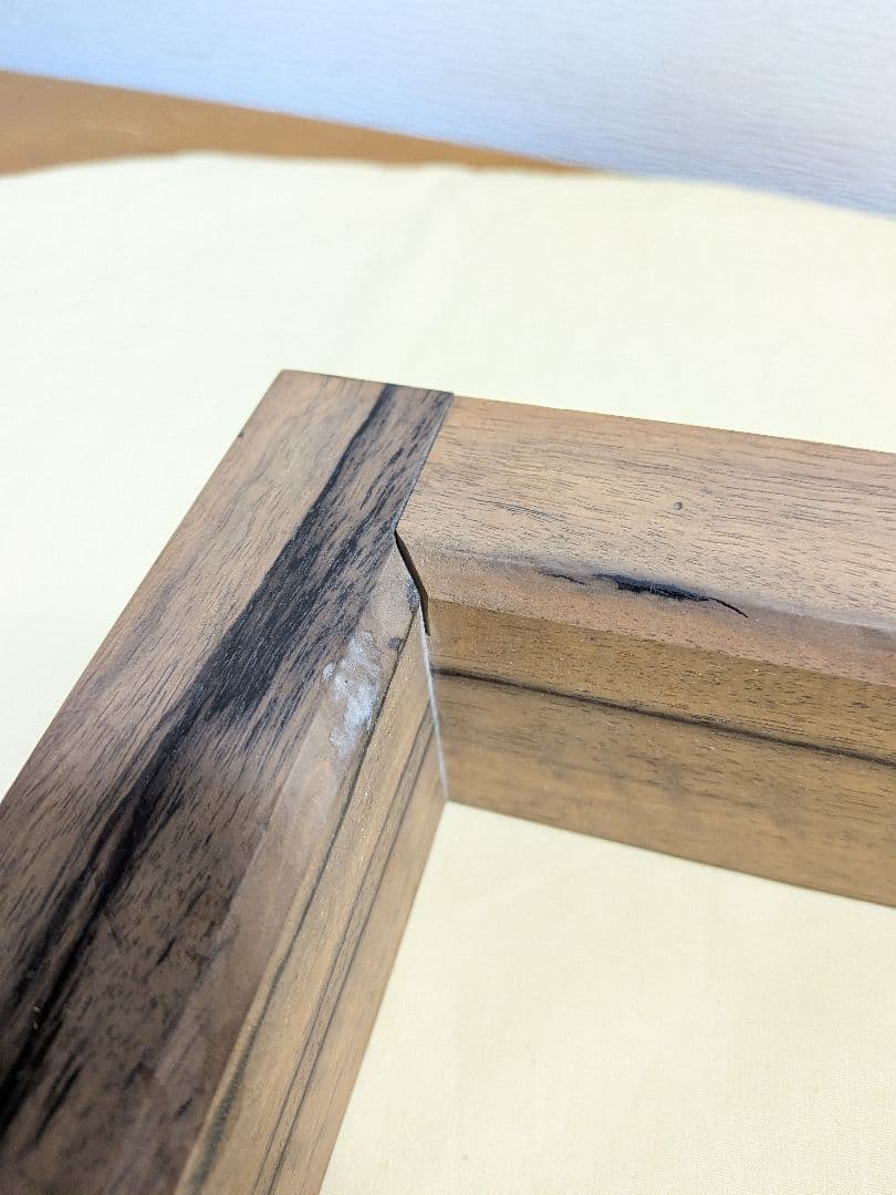 お茶道具　黒柿　炉縁