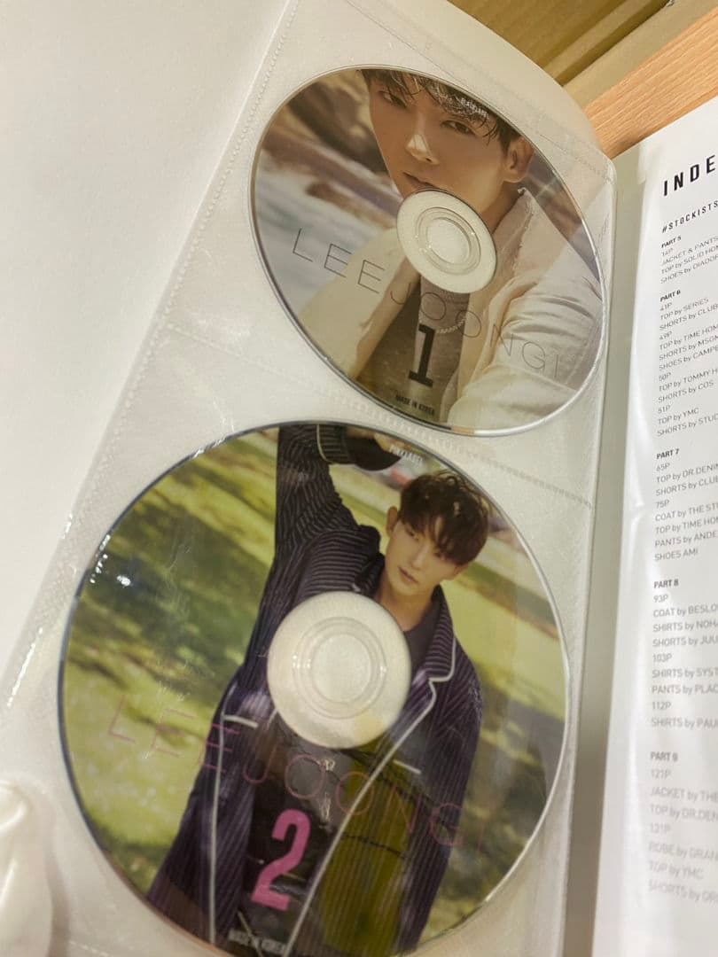 R ∞　LEE JOON GI フォトブック VOL.01 VOL.02