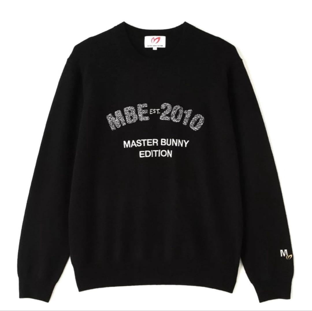 マスターバニーエディション カシミア100%ニットプルオーバー（BLK／4）
