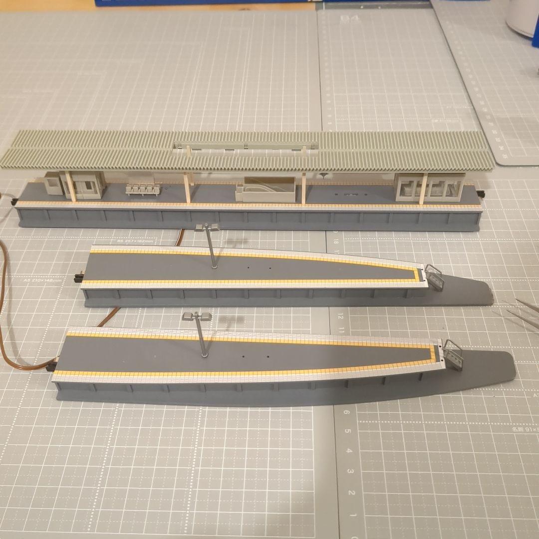 TOMIX 4275 4276 島式ホームセット 照明付 Nゲージ