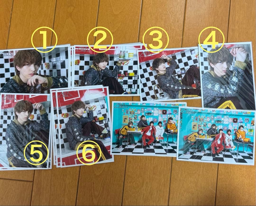 M!LK 生写真セット 31杯目 CIRCUS