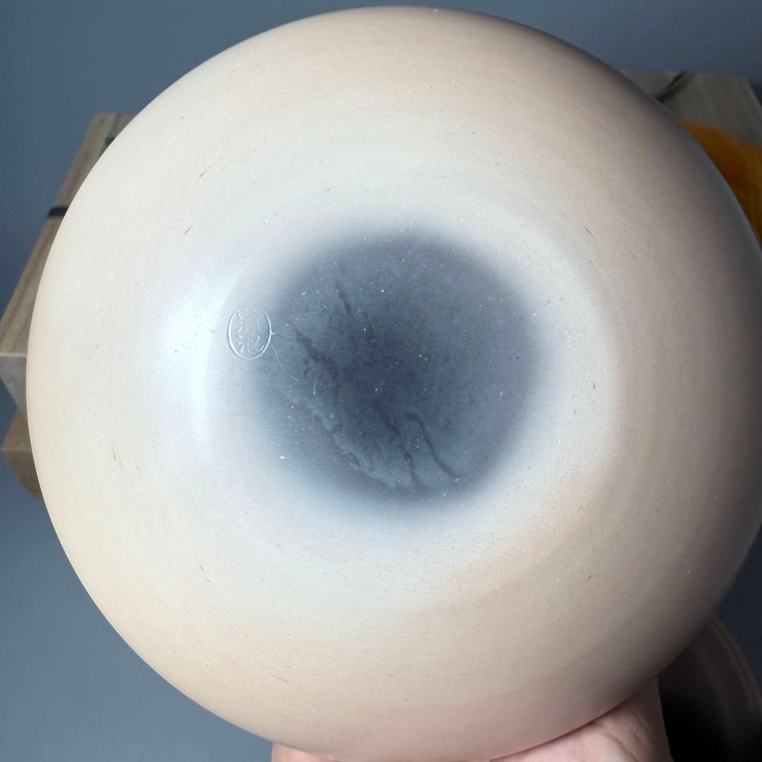 柳川　蒲池焼　土器師　伊東征隆　自作　茶道具　雲華灰器　炉用　風炉用　共箱　共布