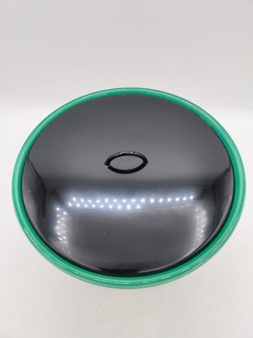 c529 【新品・未使用】水指 緑文趾 出羽亀甲 利昇窯 茶道具 即全