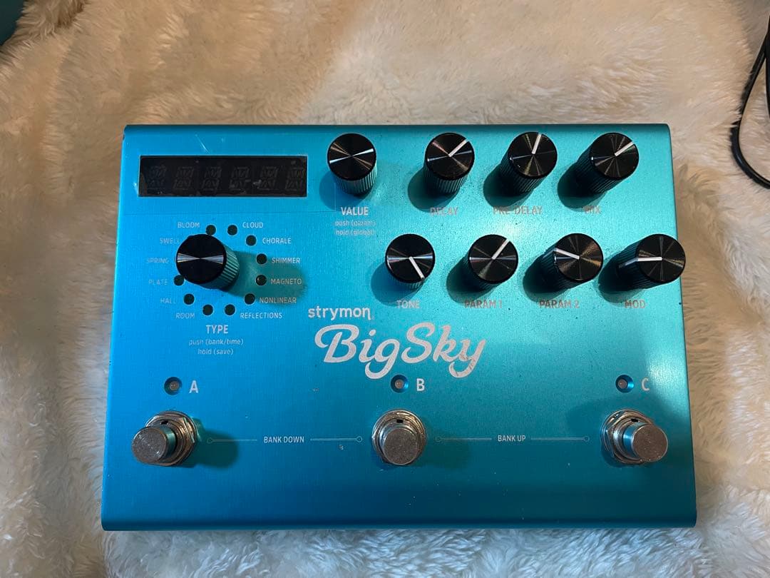 Strymon Big Sky リバーブエフェクター