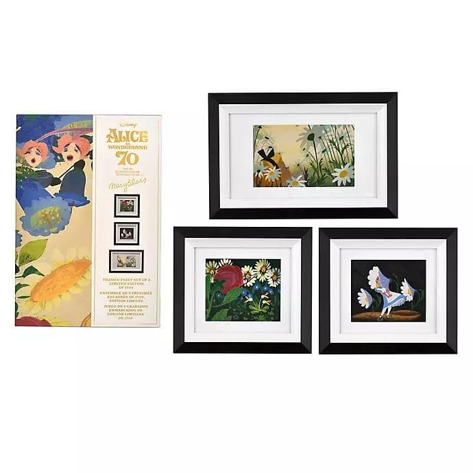 ディズニーストア　ふしぎの国のアリス フレームアートセット Mary Blair