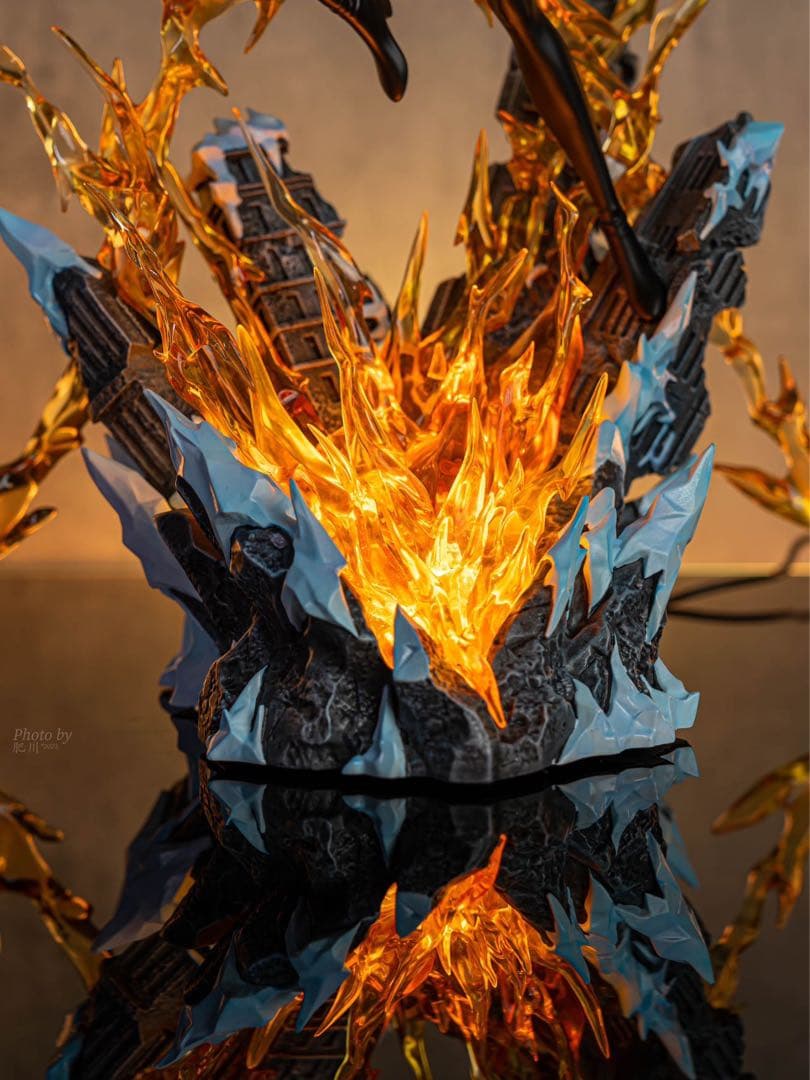 BLEACH 黒衣少年図 四楓院夜一 ガレージキット ガレキ スタチュー③