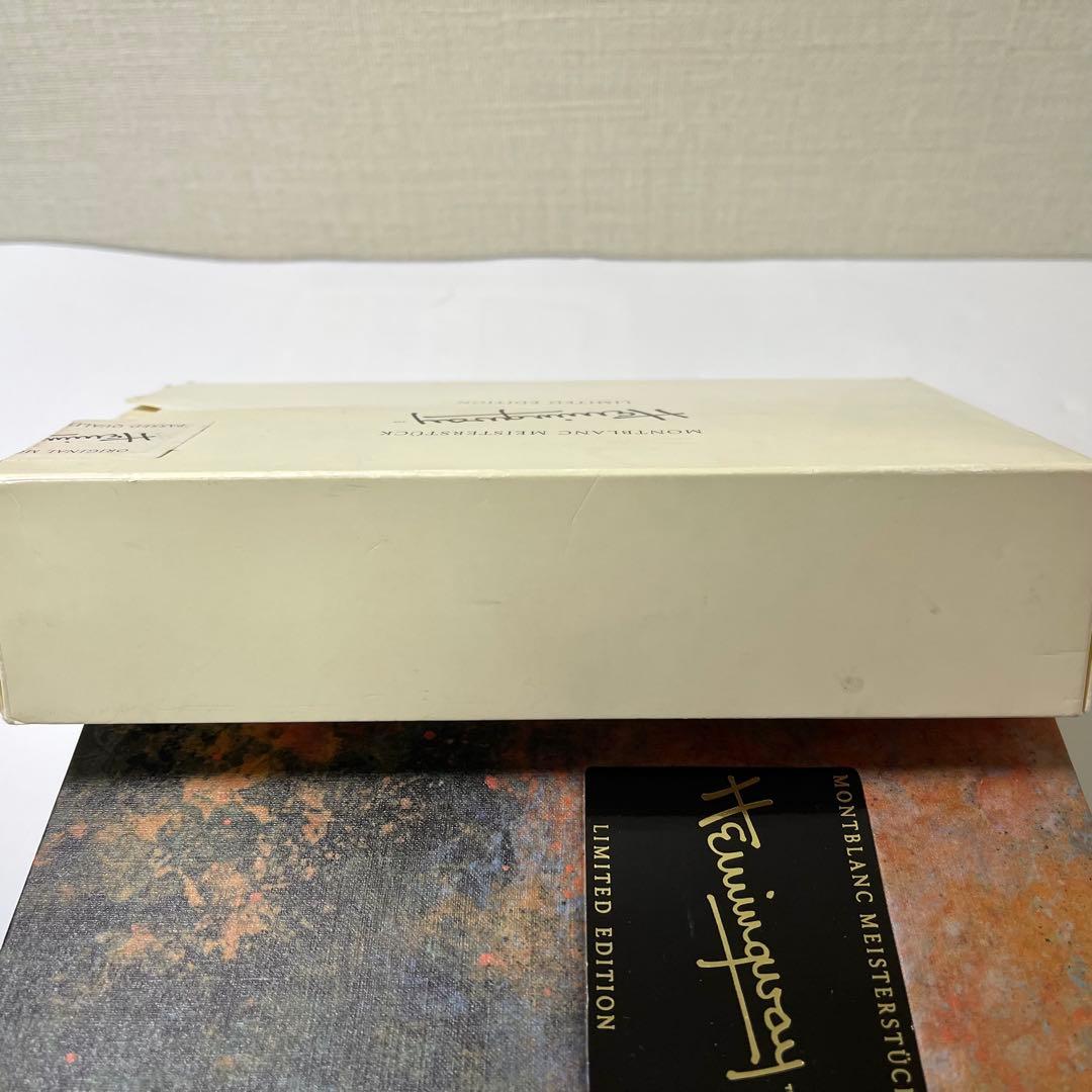 【限定品、美品、未使用品】モンブラン Hemingway　ヘミングウェイ　万年筆