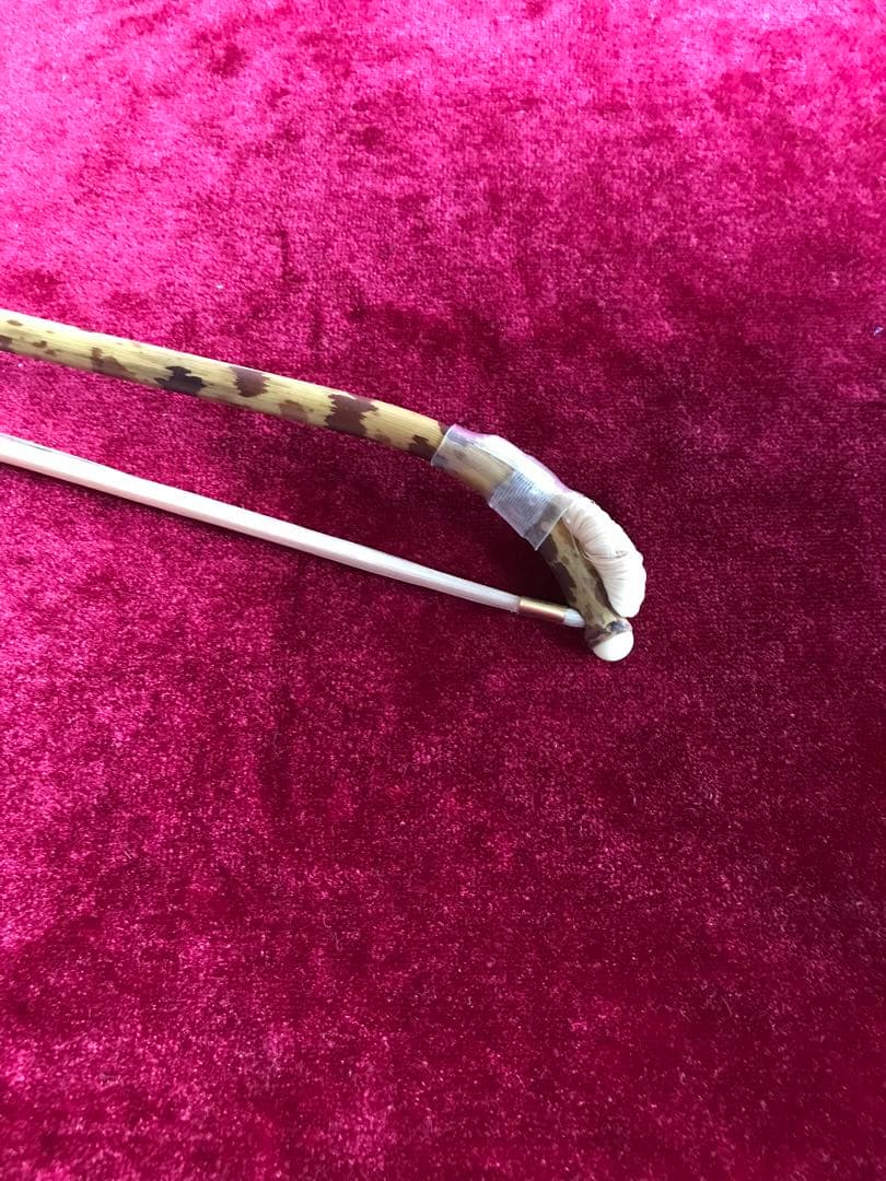 特価・二胡弓★ 湘妃竹★産地直輸入★演奏級・上級者用★純100%白馬尾毛