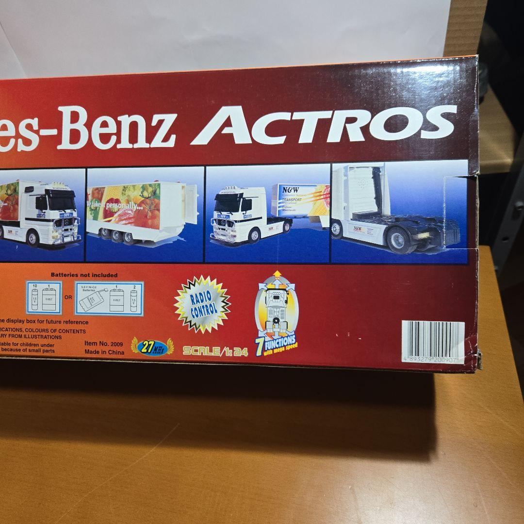メルセデスベンツトレーラーACTROS大型ラジコン