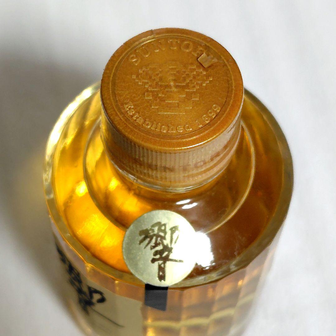 響　旧ラベル　金キャップ　50ml　43%　ニッカ　竹鶴　50ml　43%