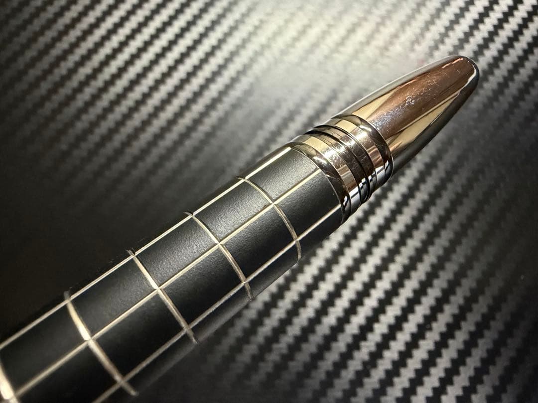 未使用に近い モンブラン スターウォーカー メタルラバー M 中字 万年筆