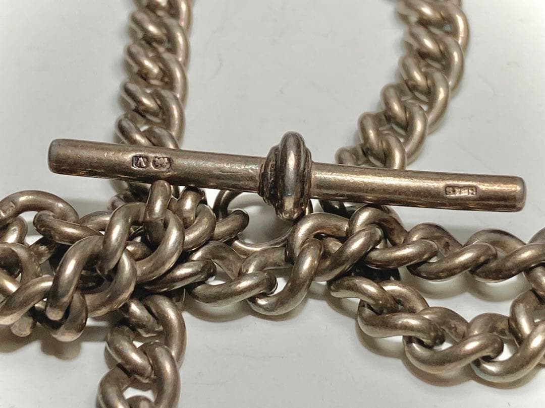 純銀製*アルバートチェーン *スターリングシルバー(925銀)