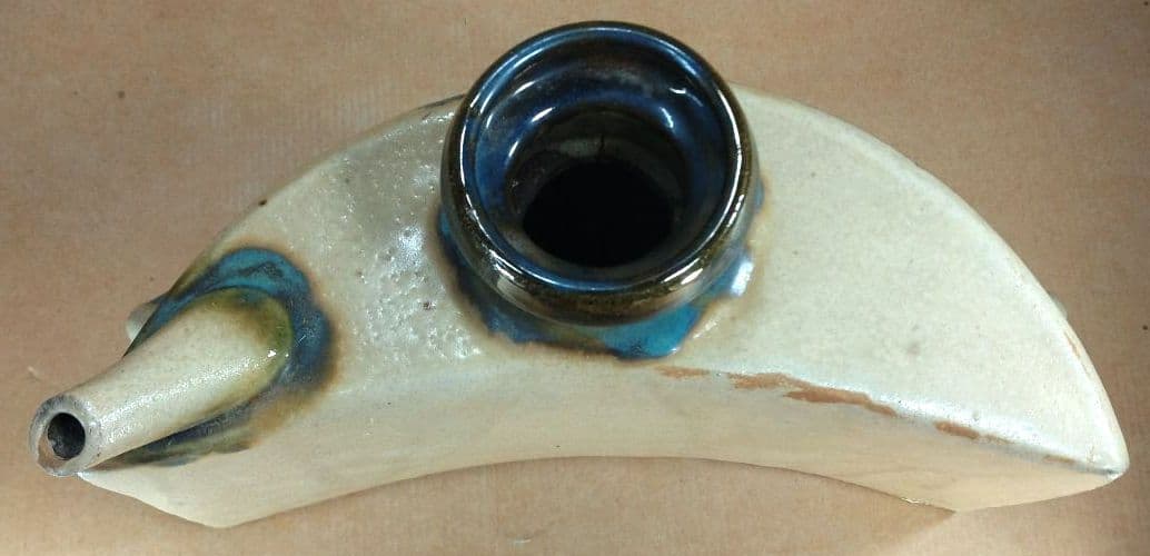 れれれ【本物保証】金城次郎 クヮンカミヤー紋抱瓶 共箱 栞 ｗ28㎝超