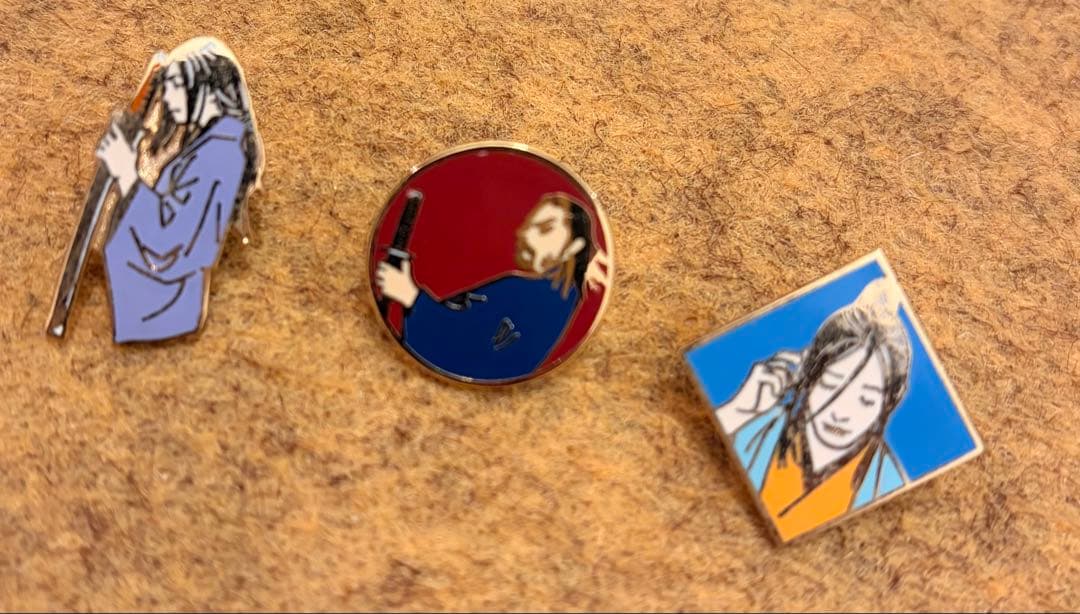 スラムダンク全巻・書籍・グッズ・ピンバッジ／バガボンド全巻・バッグ 6点セット