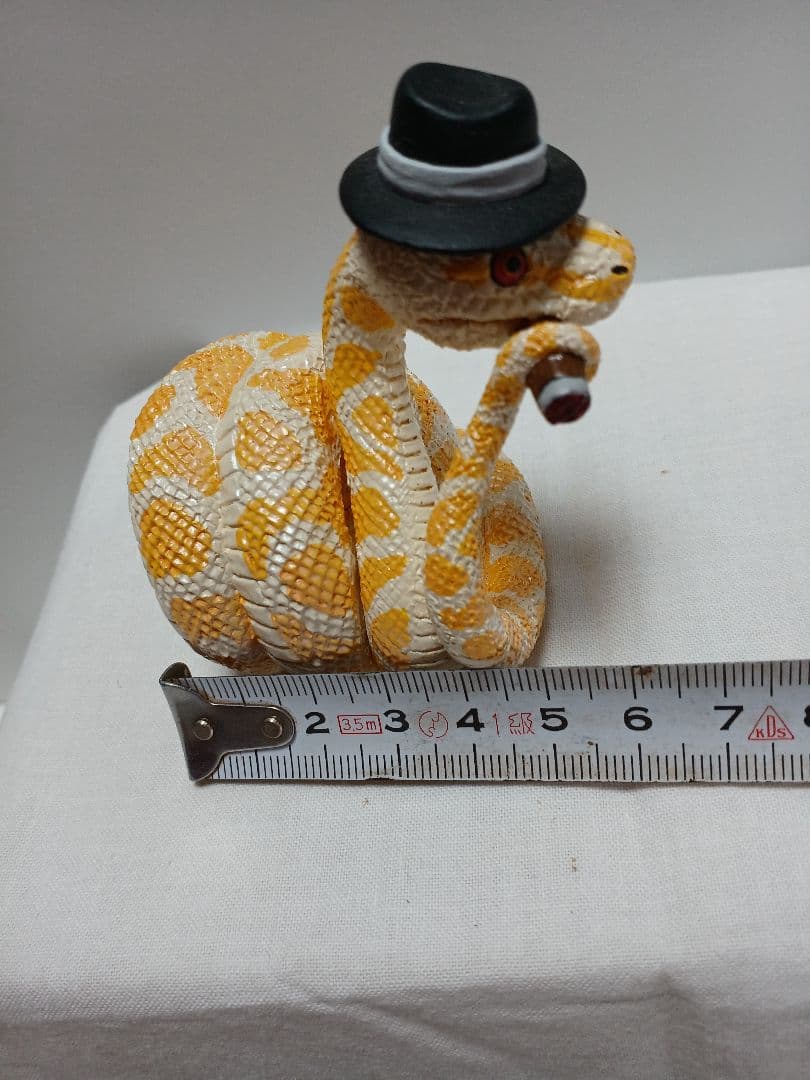 朝隈俊男さん　2013年　干支指人形　巳　み　フィギュア　７センチ　サイン入り