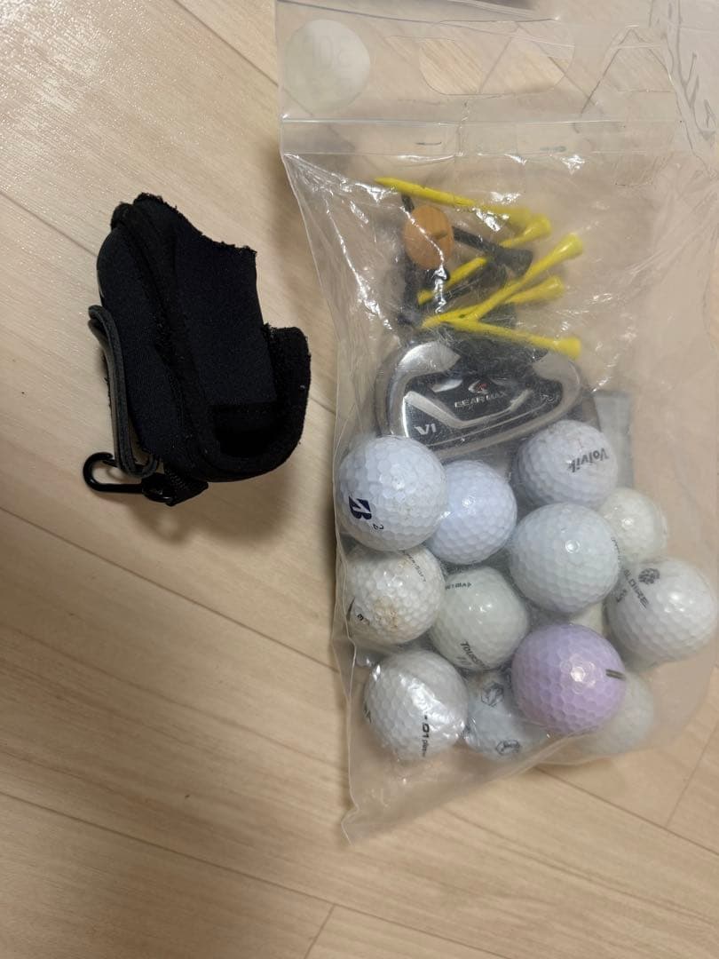 キャディーバッグ　ゴルフバッグ　クラブ12本セット　初心者向け　中古　特典付き