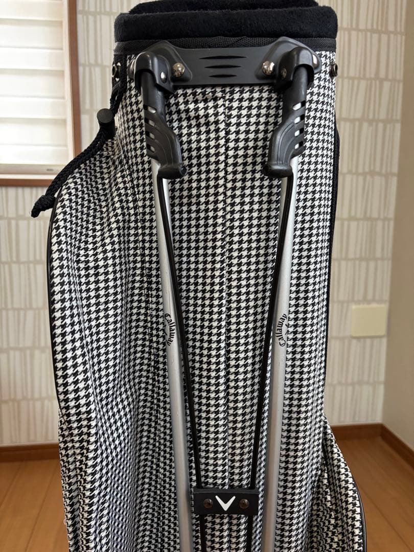Callaway スタンド式 千鳥柄 キャディバッグ 9.0型(日本正規品)