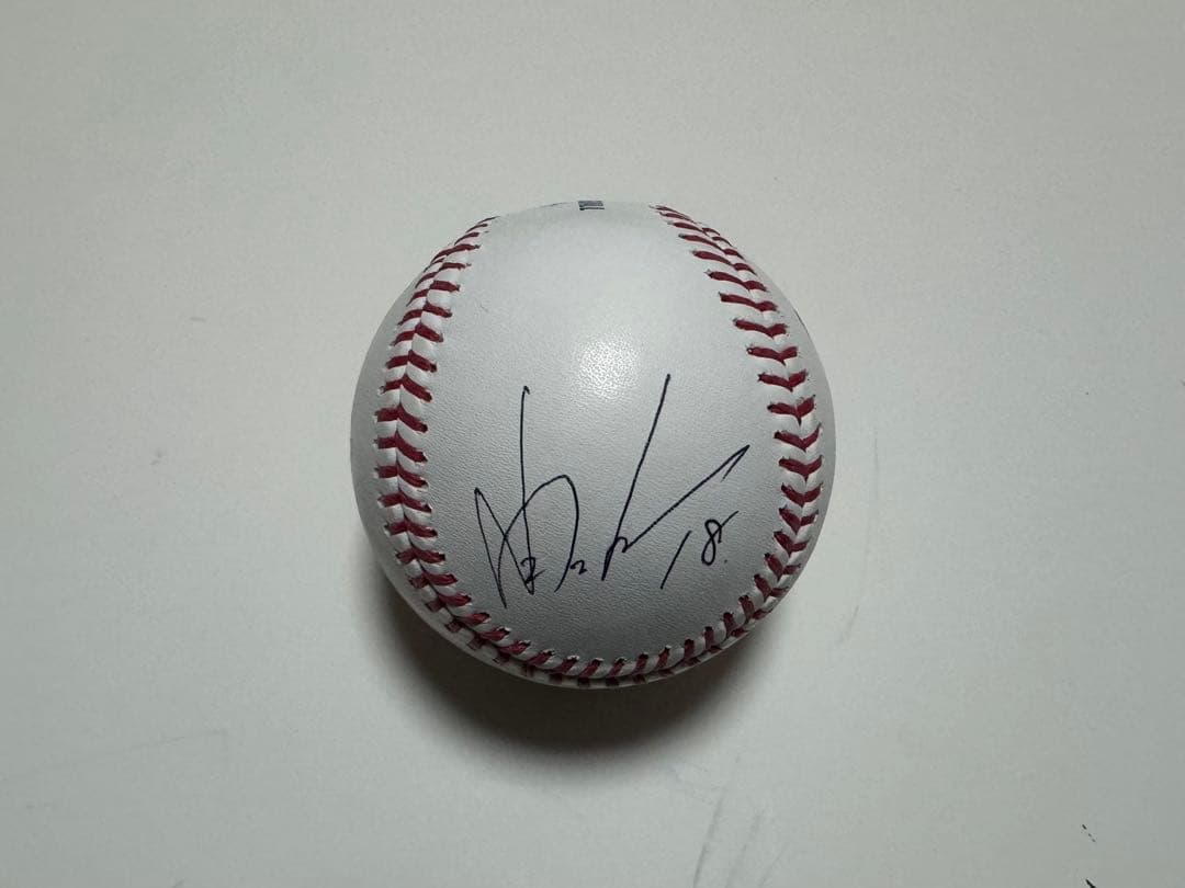 大谷翔平 山本由伸 佐々木朗希MLB 公式球 試合球 直筆サインボール
