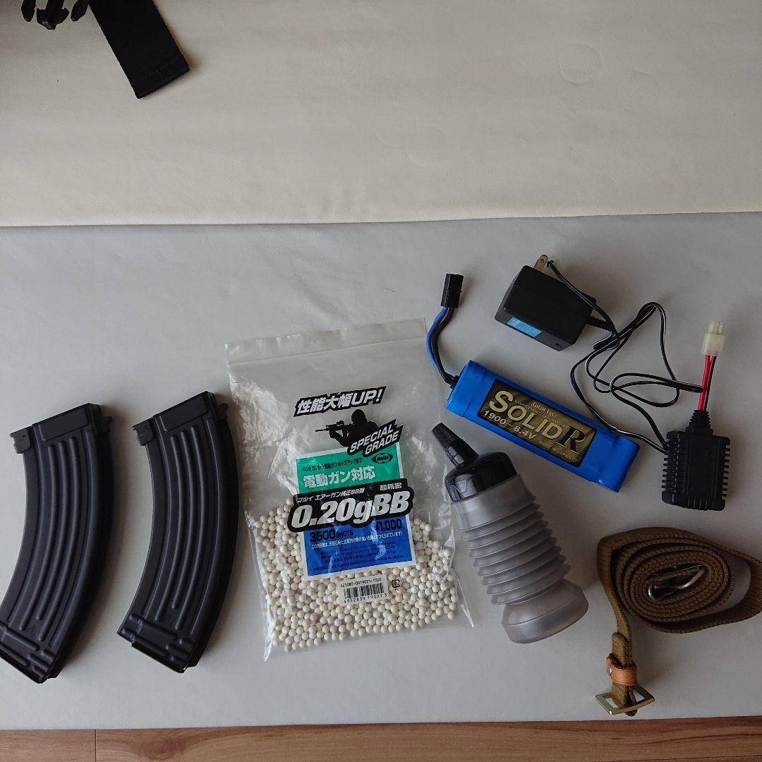 ★直ぐに遊べます★東京マルイ AK47フルセット + オプションセット