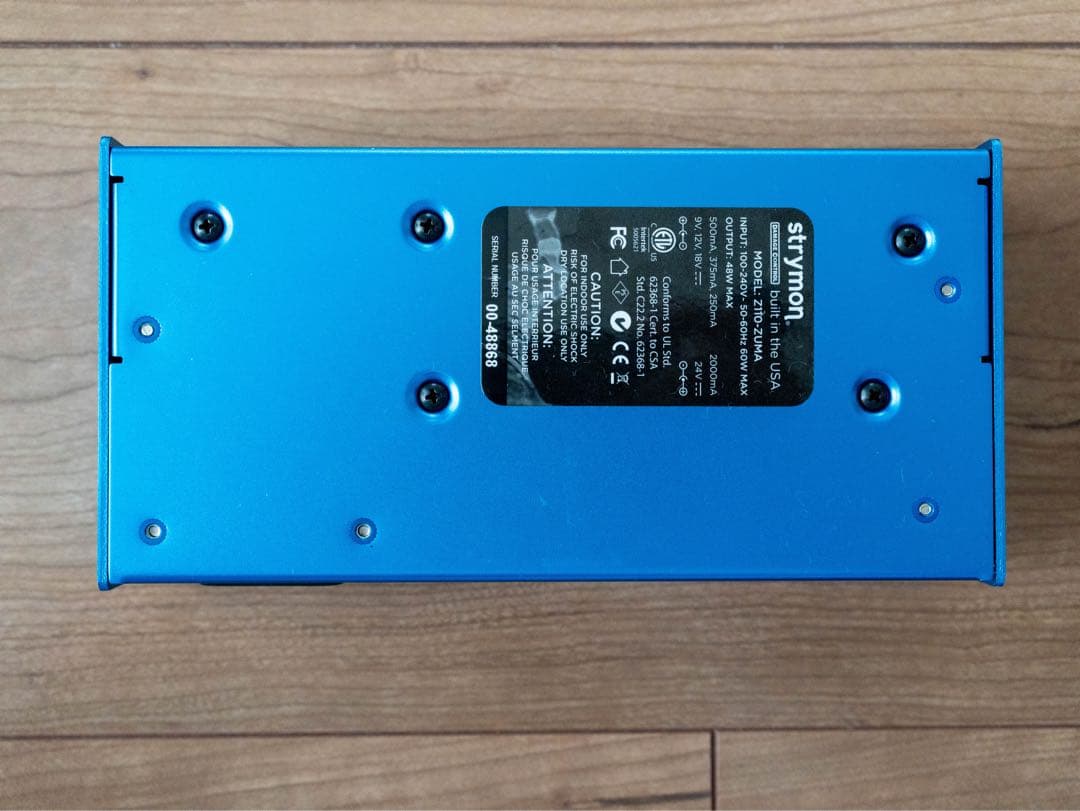 Strymon Zuma パワーサプライ