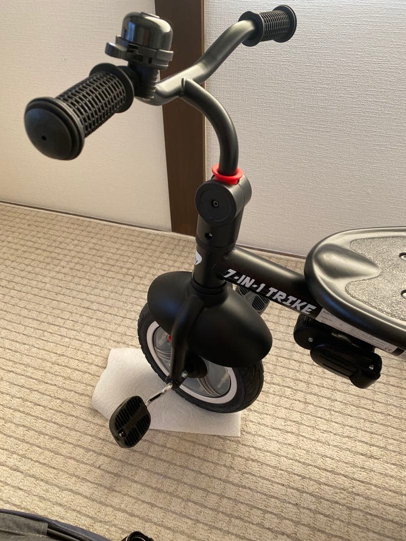 【美品】besrey 三輪車1歳~6歳　収納カゴ付き三輪車