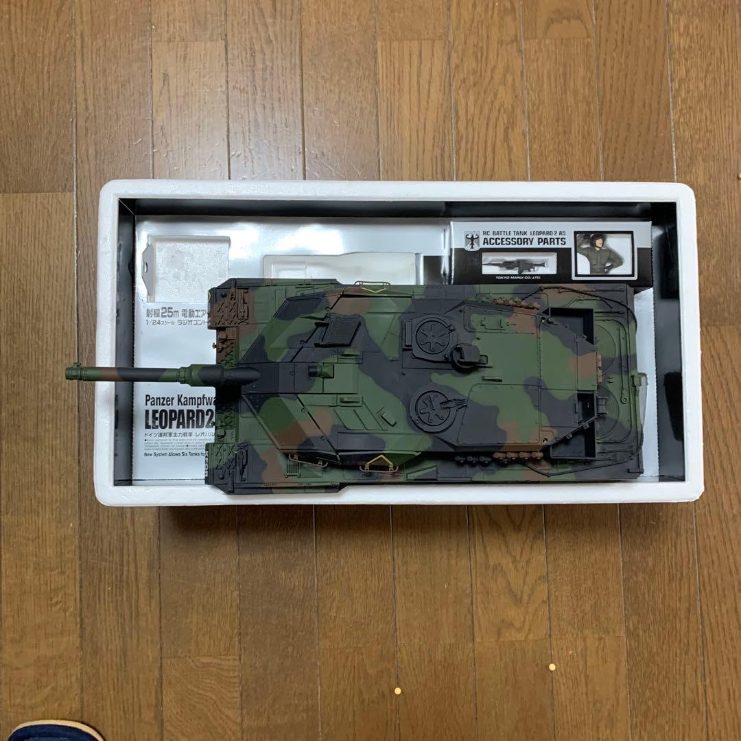 東京マルイ Leopard A5 連結キャタピラ付き (標準キャタピラも付属)