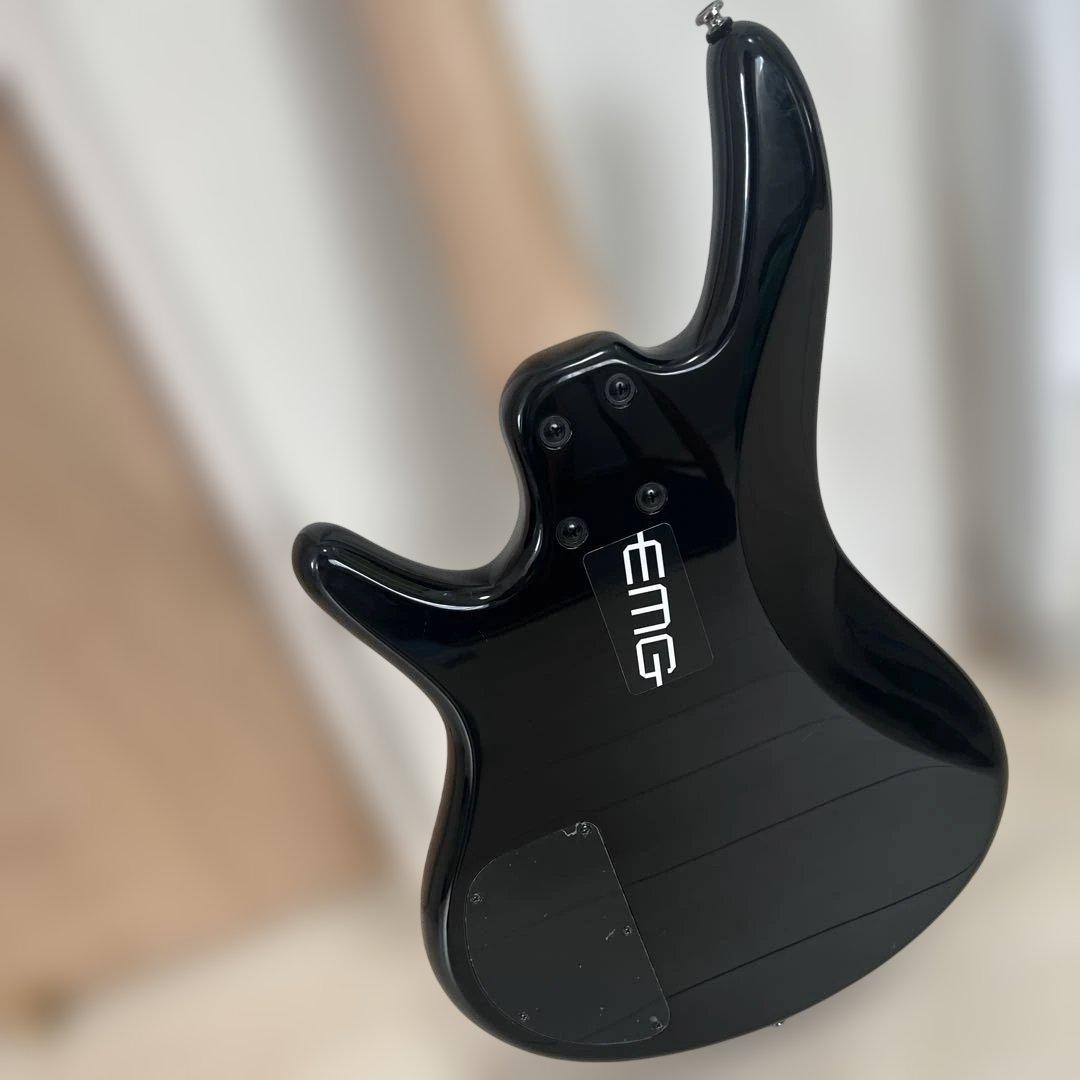 【極美品】アイバニーズ 5弦ベース EMGジャック移設 GSR105EX 黒
