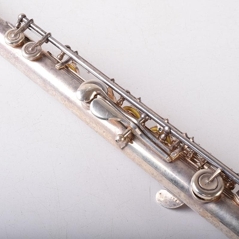 ヤマハ　SILVER刻印　フルート　約403g　ケース付　U　R8203