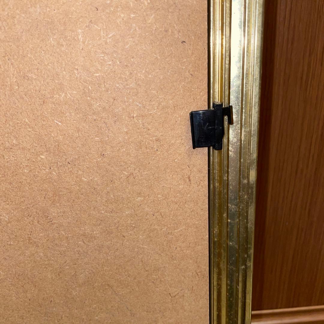 アルフォンス・ミュシャ　羽根ペン　リトグラフ　絵画　額縁　大型　美術品