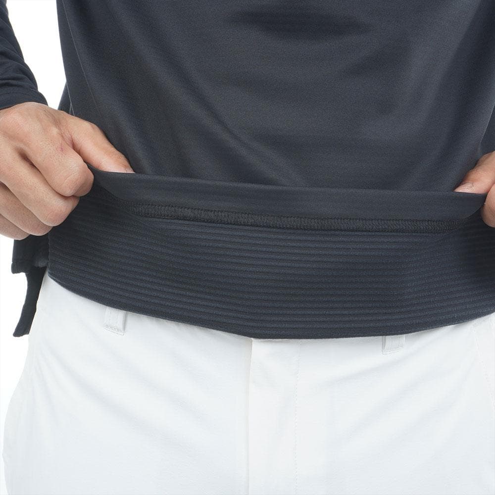 アドミラル ゴルフ フラッグシャツ〔速ポカ〕【M寸】ブラック adma590