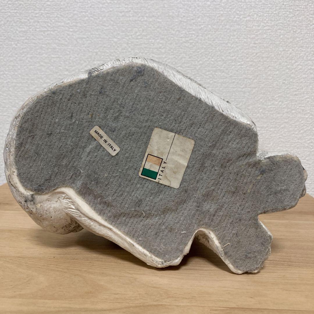 イタリア　リアル猫 ネコ　ねこ　キャット　サバトラ　置物 オーナメント オブジェ