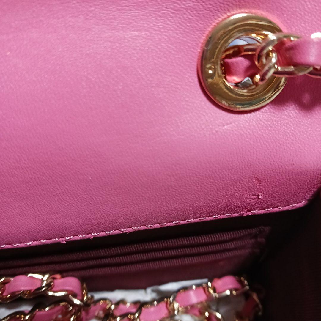 シャネル　ノベルティショルダーバッグ　ピンク