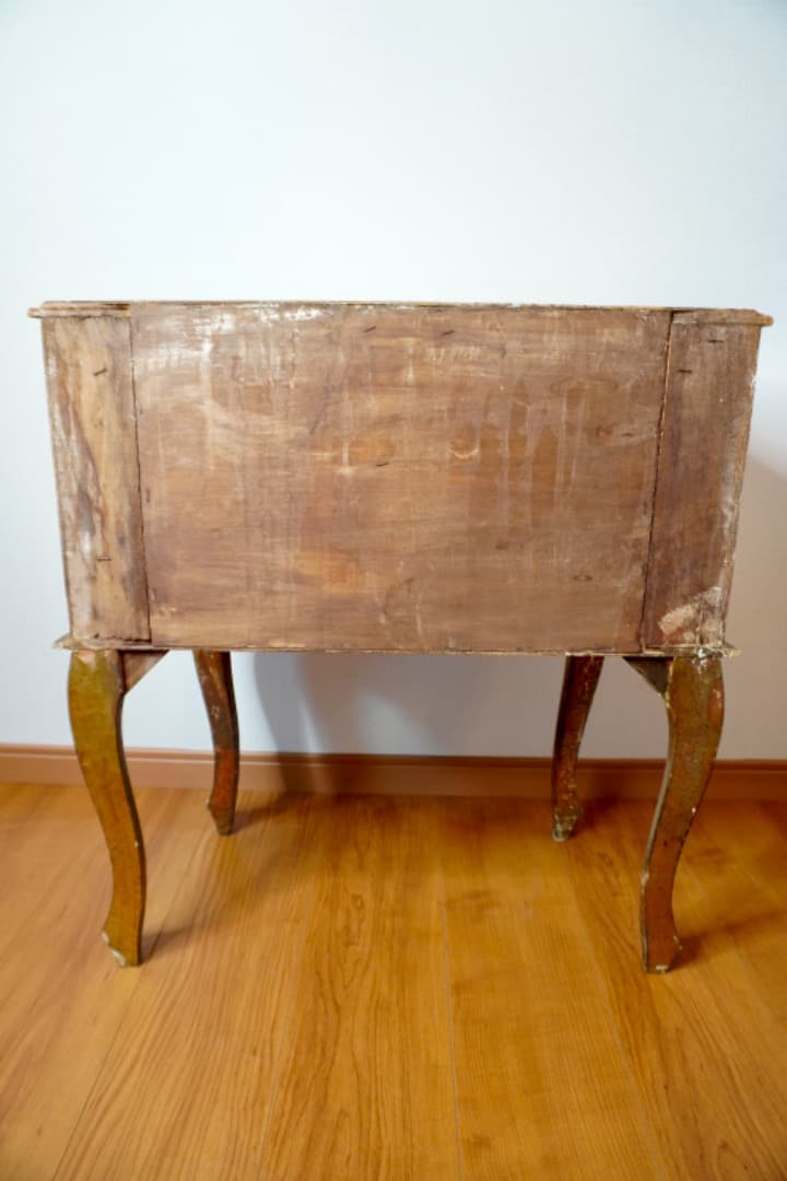 フランスアンティーク サイドチェスト 猫脚 シノワズリ