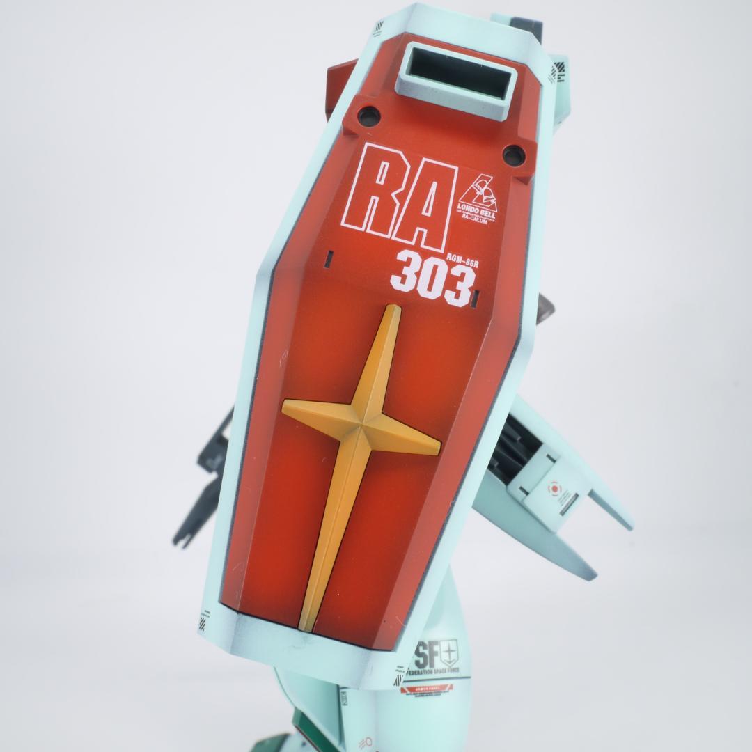 ガンプラ　HG ジムⅢ①　全塗装　完成品