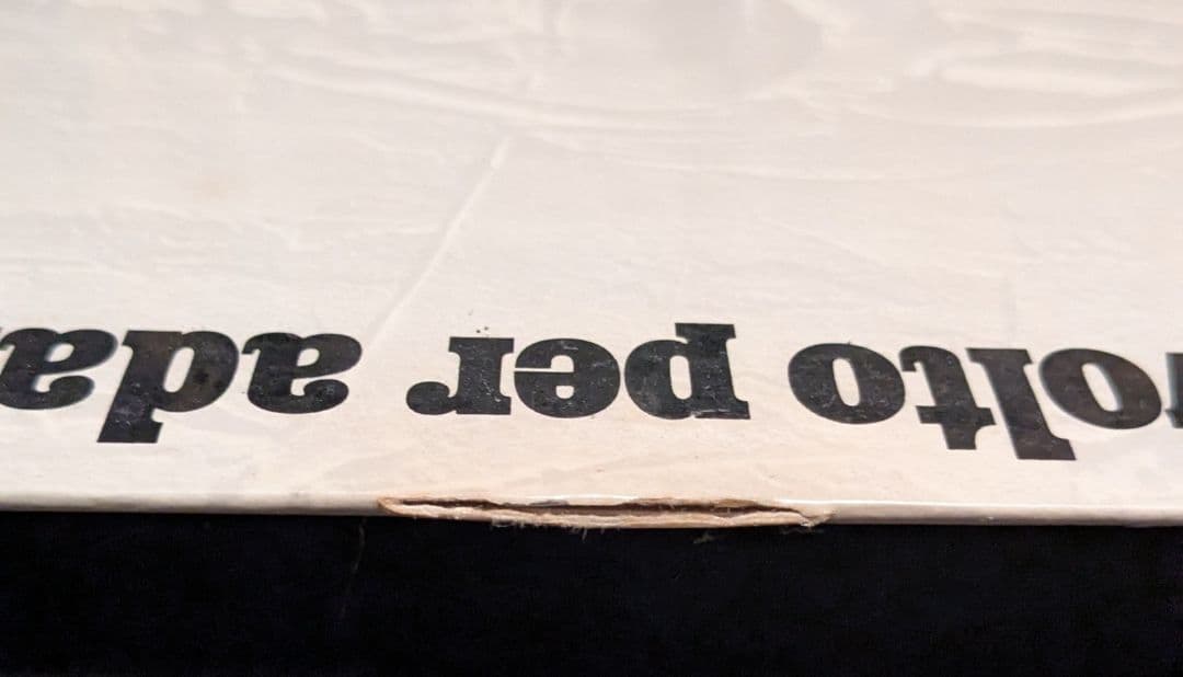 洋楽 un volto per adamo Augusto Camponeschi