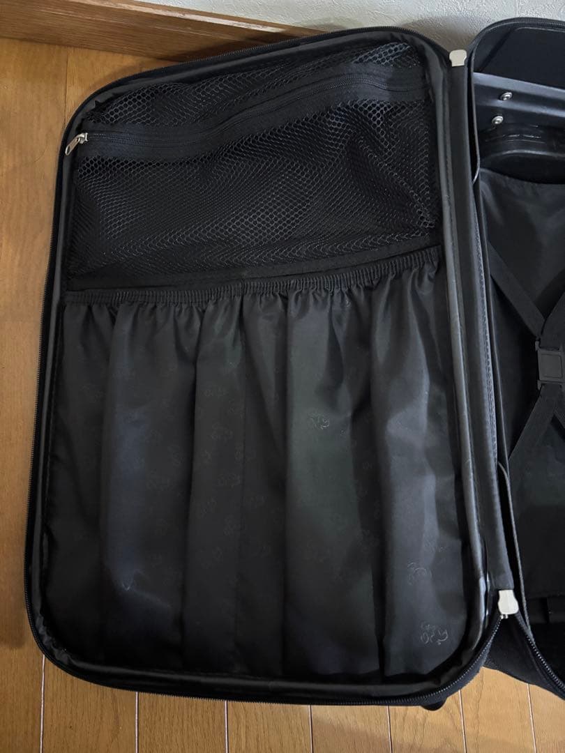 ディズニー　ミッキー　キャリーケース　布製　スーツケース