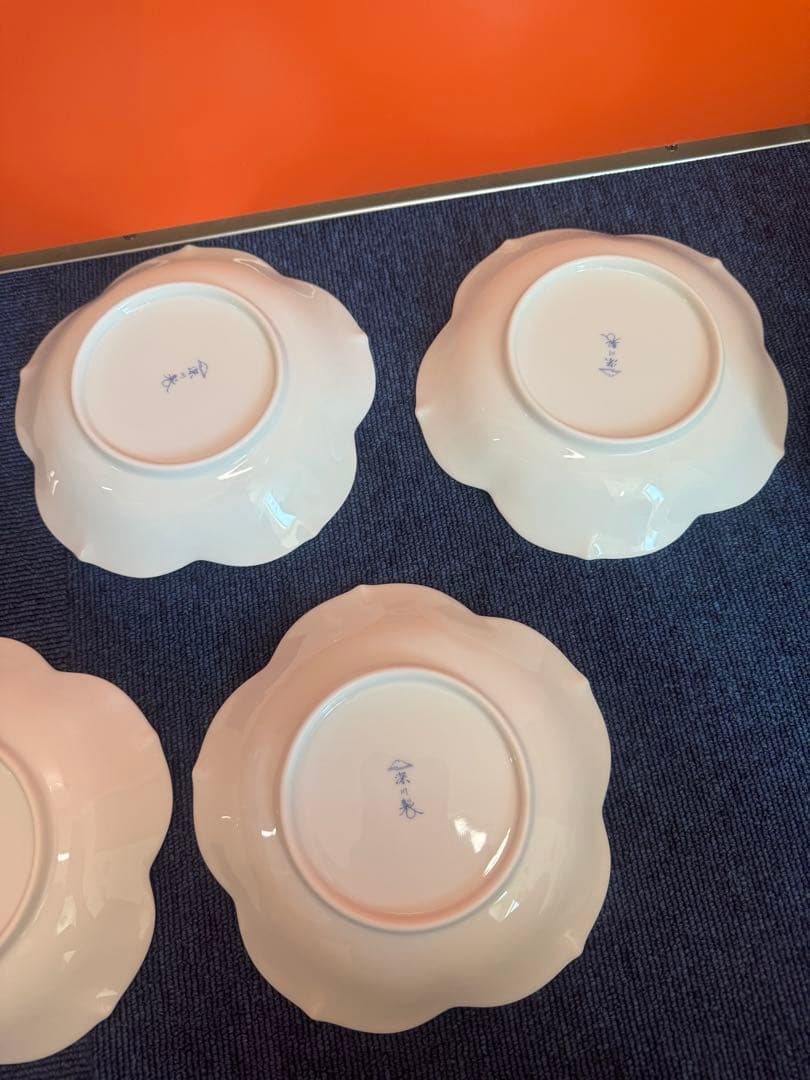 2024 深川製磁　桜　和皿　5客　未使用