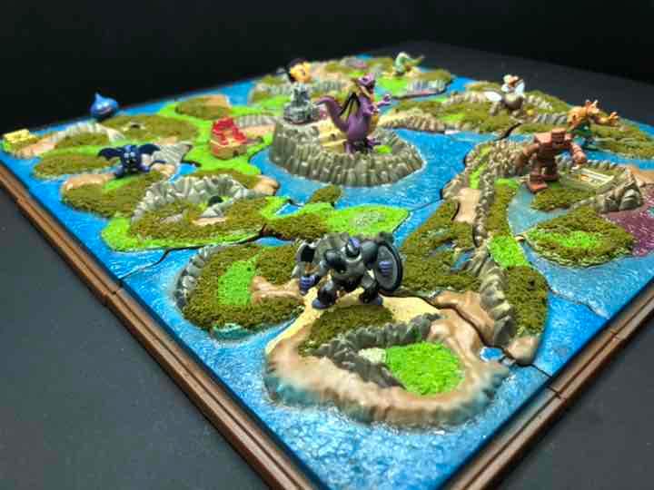 ドラゴンクエスト　アレフガルド　マップ　カスタムジオラマ