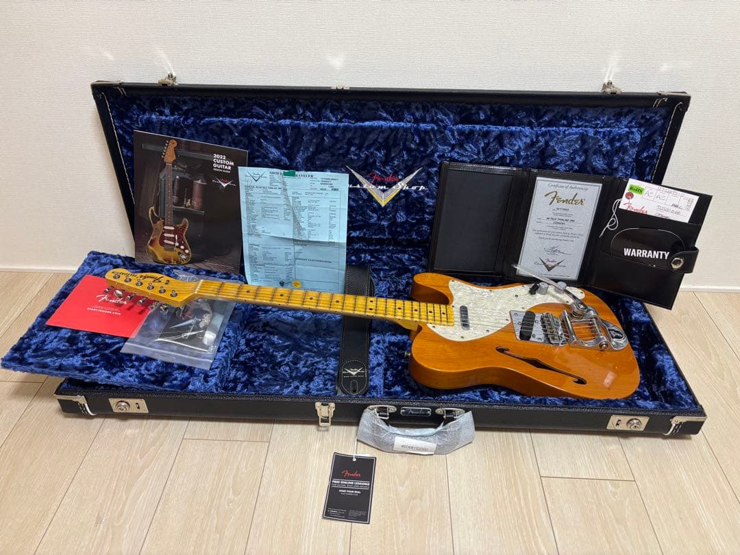 Fender customshop Telecaster ‘68シンライン