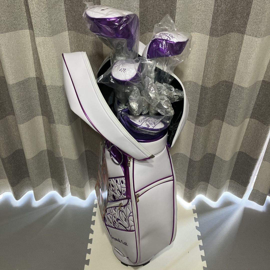 ☆新品未使用 リンクス クリスタルキャット 9本 ゴルフクラブセット