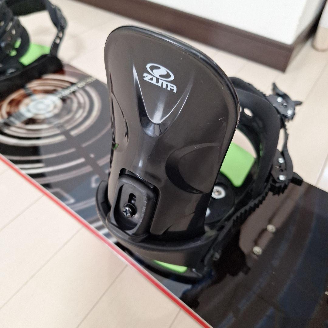 スノーボードセット　コスビー156cm　ZUMA　M-L　未使用に近い使用5時間