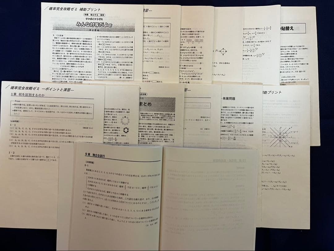 大数ゼミ 確率完全攻略ゼミ