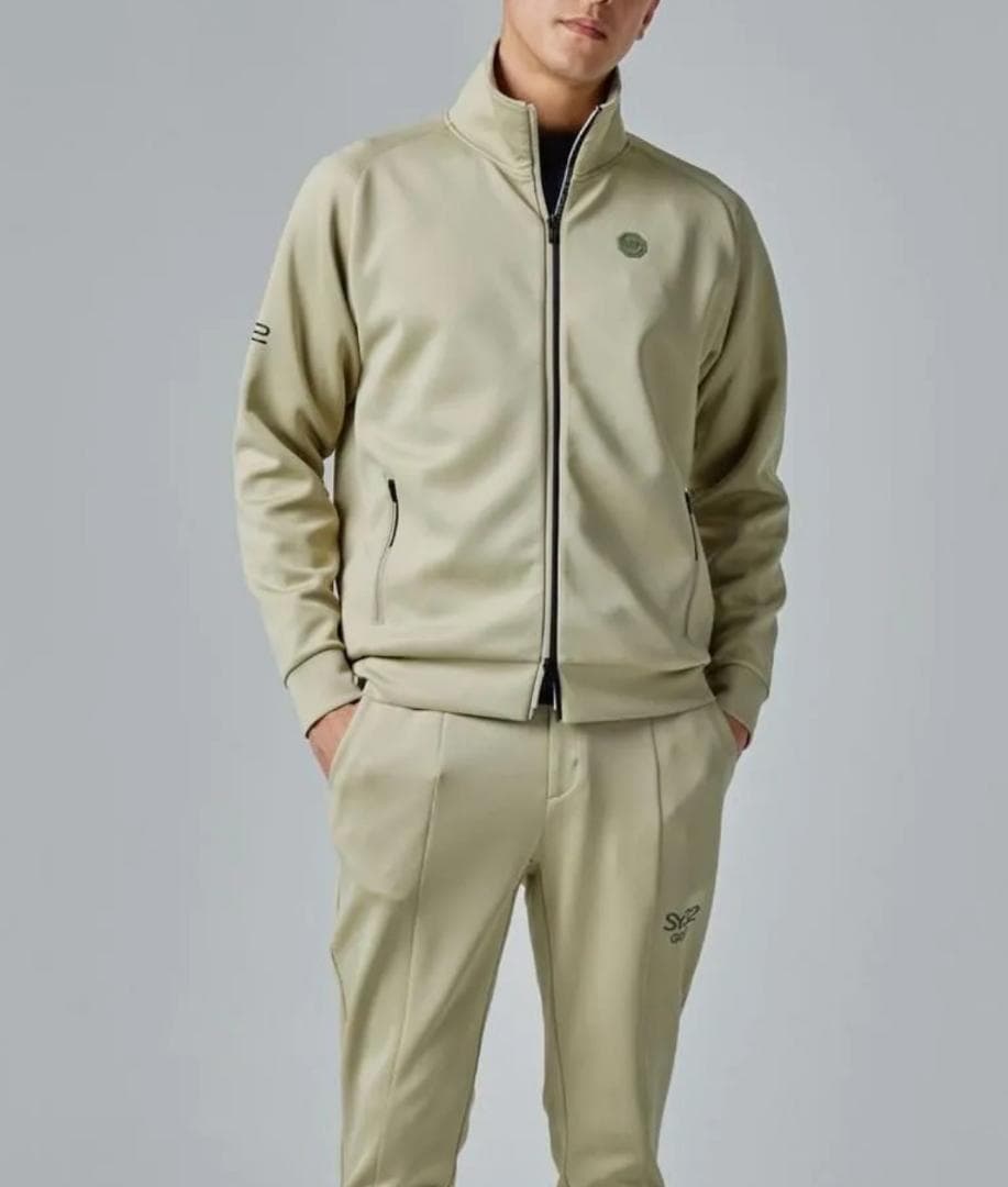 新品☆SY32 GOLF☆DOUBLE KNIT EMBOSS TRUCK JK